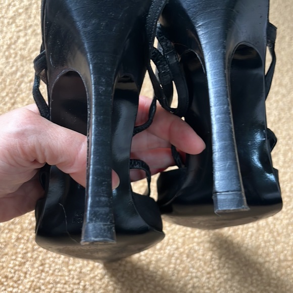 Gucci Slingback Strappy Heels - Picture 5 of 5